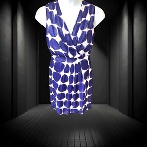 BANANA REPUBLIC Women's Sleeveless Surplice V- Neck Sheath dress Size 8 NWT